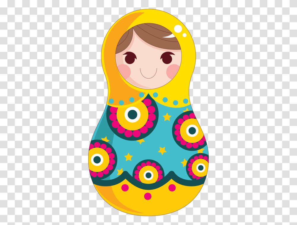 Matryoshka Doll, Pattern, Floral Design Transparent Png