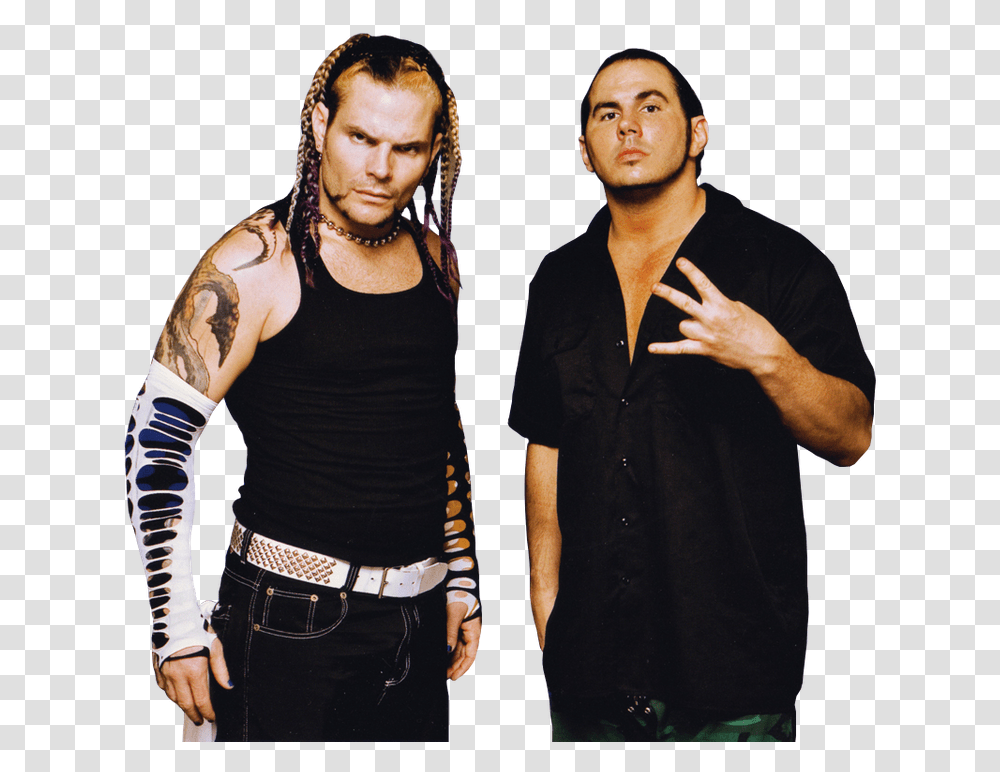 Matt And Jeff Hardy, Person, Skin, Sleeve Transparent Png