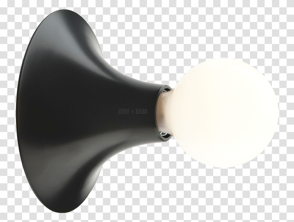Matt Black Funnel Lights Loudspeaker, Blow Dryer, Appliance, Hair Drier, Lighting Transparent Png