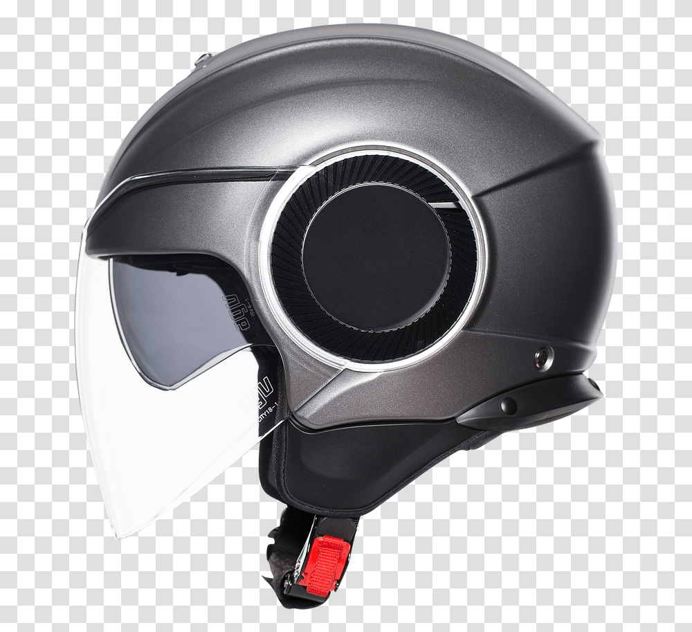 Matt Grey Agv Orbyt Open Face Motorbike Motorcycle Helmet Agv Orbyt Matt, Apparel, Crash Helmet, Hardhat Transparent Png