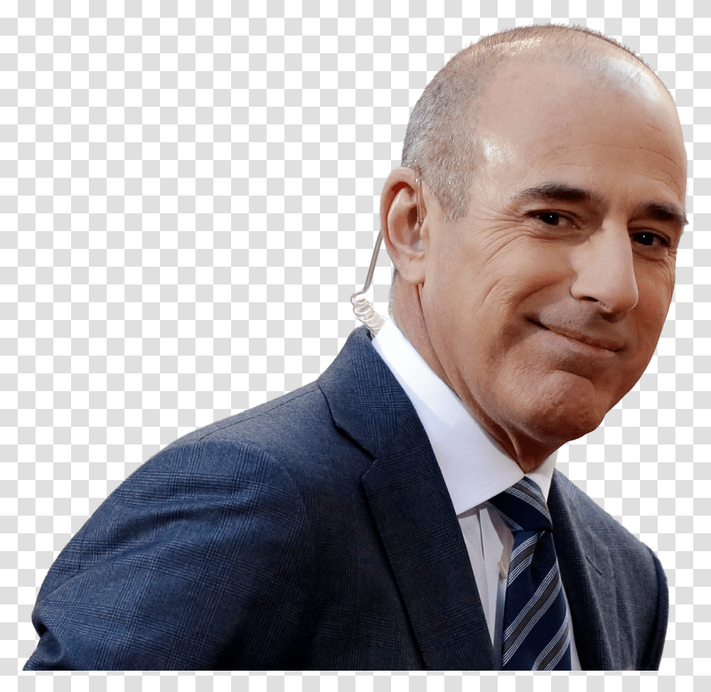 Matt Lauer Allegedly Sexually Assaulted Staffer During, Face, Person, Tie, Accessories Transparent Png
