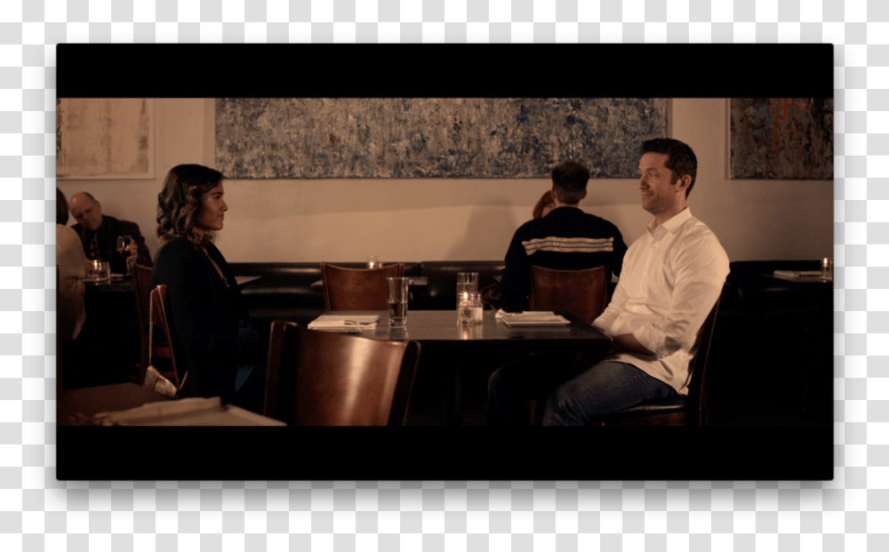 Matt Seeks Advice From His Best Friend Gwen Anisha Restaurant, Sitting, Person, Food Court, Cafe Transparent Png