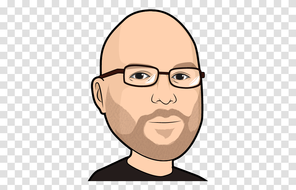 Matt Watkins Profile Photo Cartoon, Face, Person, Head, Glasses Transparent Png