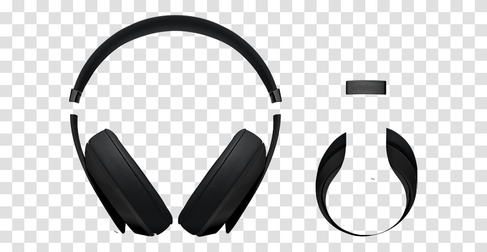 Matte Black Beats Solo 3 Wireless Parts Names, Headphones, Electronics, Headset Transparent Png