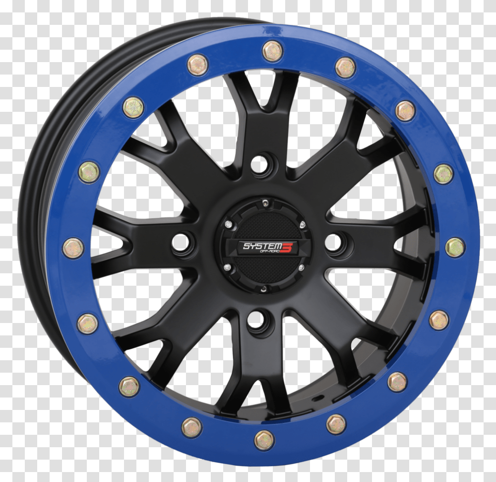 Matte Black Blue Ring 1500 Sti Hd9 Matte Black, Wheel, Machine, Tire, Car Wheel Transparent Png