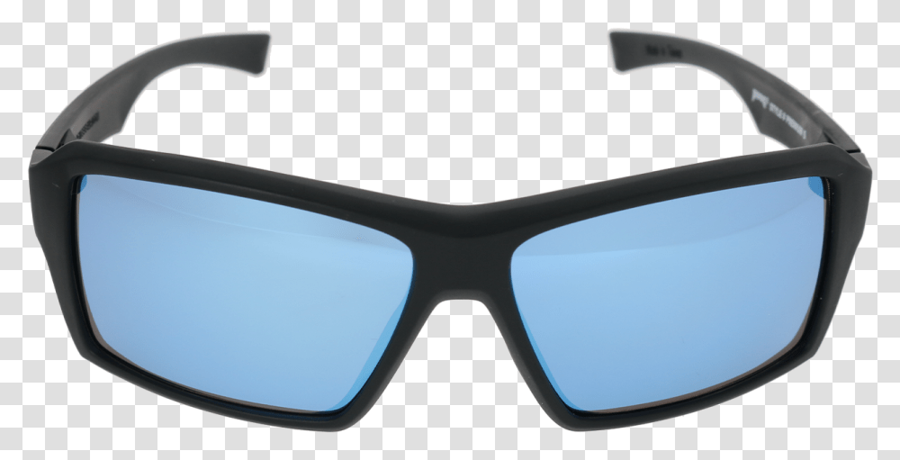 Matte Black Frame Matte Black Blue Stripe Pattern Ice Sunglasses, Accessories, Accessory, Goggles Transparent Png