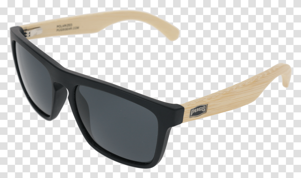 Matte Black Frame Natural Bamboo Temple Smoke Lens Vuarnet Sunglasses, Accessories, Accessory, Goggles Transparent Png