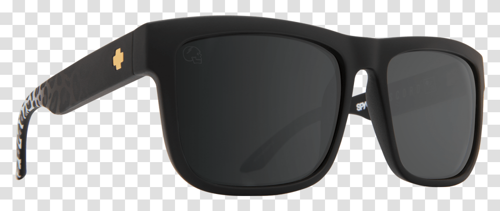 Matte Black Leopard Fadehd Plus Gray Green With Silver Sunglasses, Accessories, Accessory, Goggles, Car Mirror Transparent Png