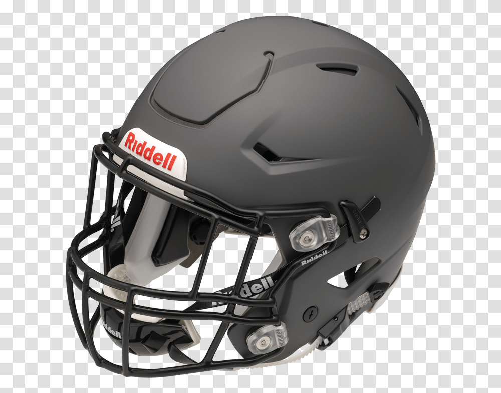 Matte Black Speedflex, Helmet, Apparel, Football Helmet Transparent Png