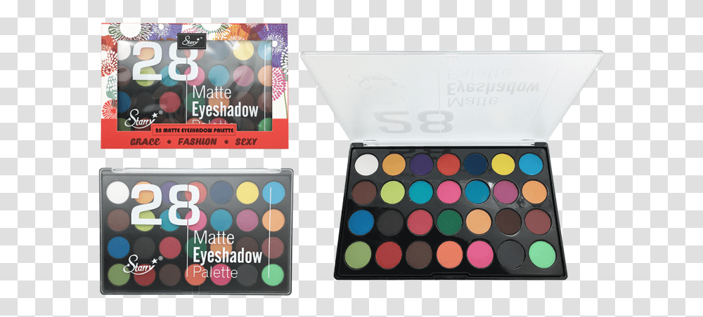 Matte Eyeshadow Palette, Paint Container Transparent Png