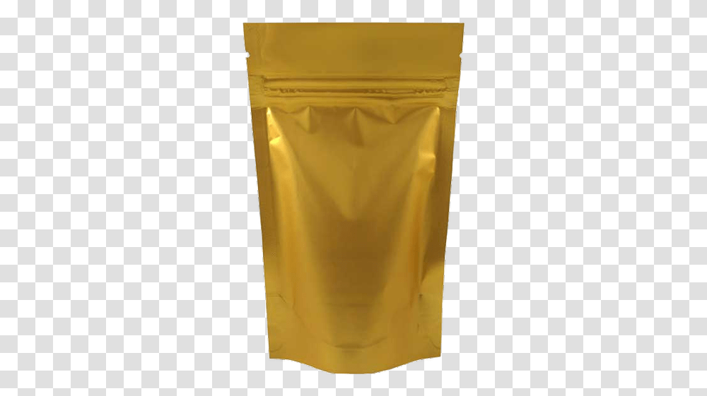 Matte Golden Stand Up Zipper Pouch Solid, Clothing, Apparel, Lighting, Shorts Transparent Png