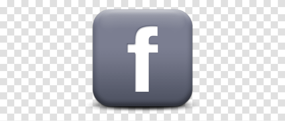 Mattegreysquareiconsocialmedialogosfacebook Facebook Logo In Grey Color, Text, Alphabet, Symbol, Trademark Transparent Png