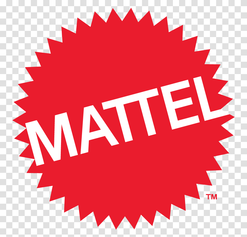Mattel Brands Mattel Logo, Label, Text, Sticker, Symbol Transparent Png