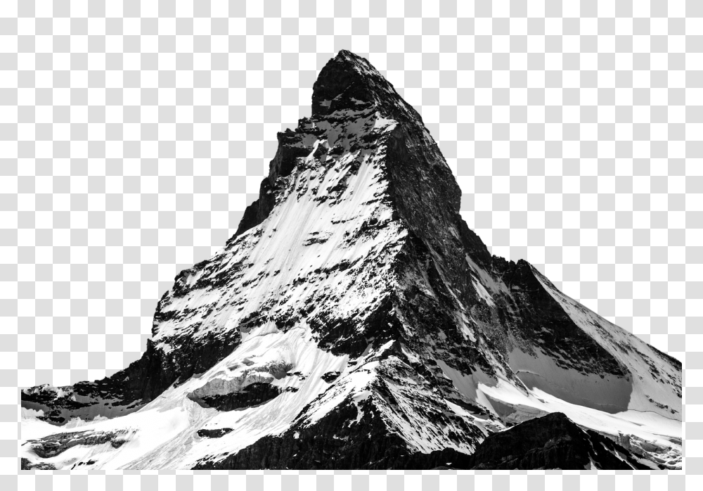 Matterhorn Nature, Mountain Range, Outdoors, Peak Transparent Png