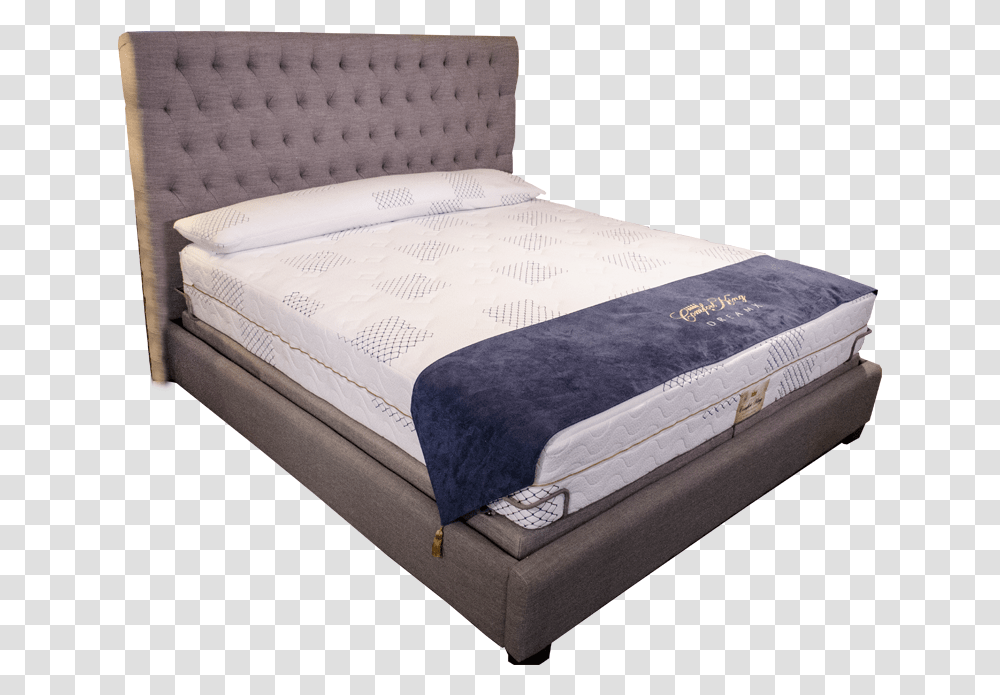 Mattress Dreamx Bed Frame, Furniture, Blanket, Book Transparent Png