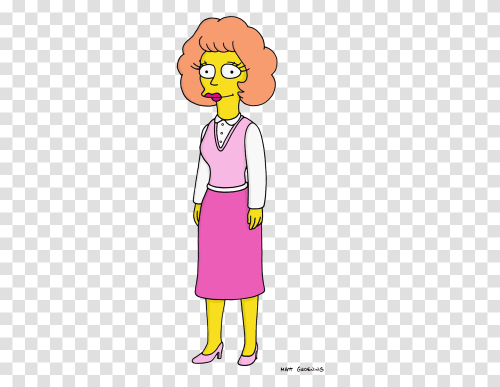 Maude Flanders Maude Flanders, Sleeve, Female, Person Transparent Png