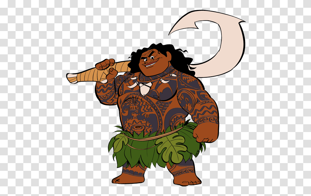 Maui From Moana Clipart Maui From Moana Clipart, Toy, Person, Human, Hula Transparent Png