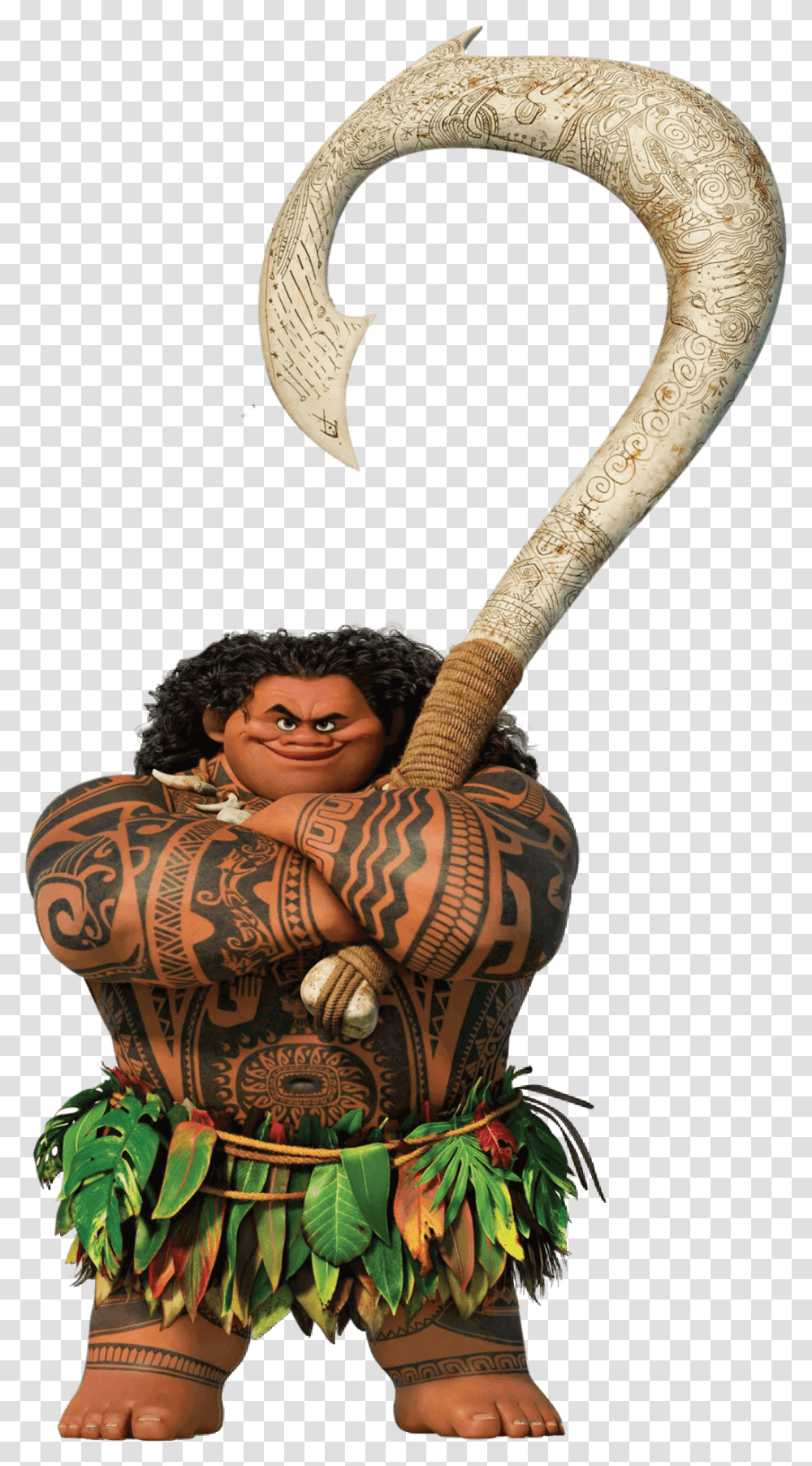 Maui Moana Disney Maui Moana, Person, Human, Toy, Figurine Transparent Png