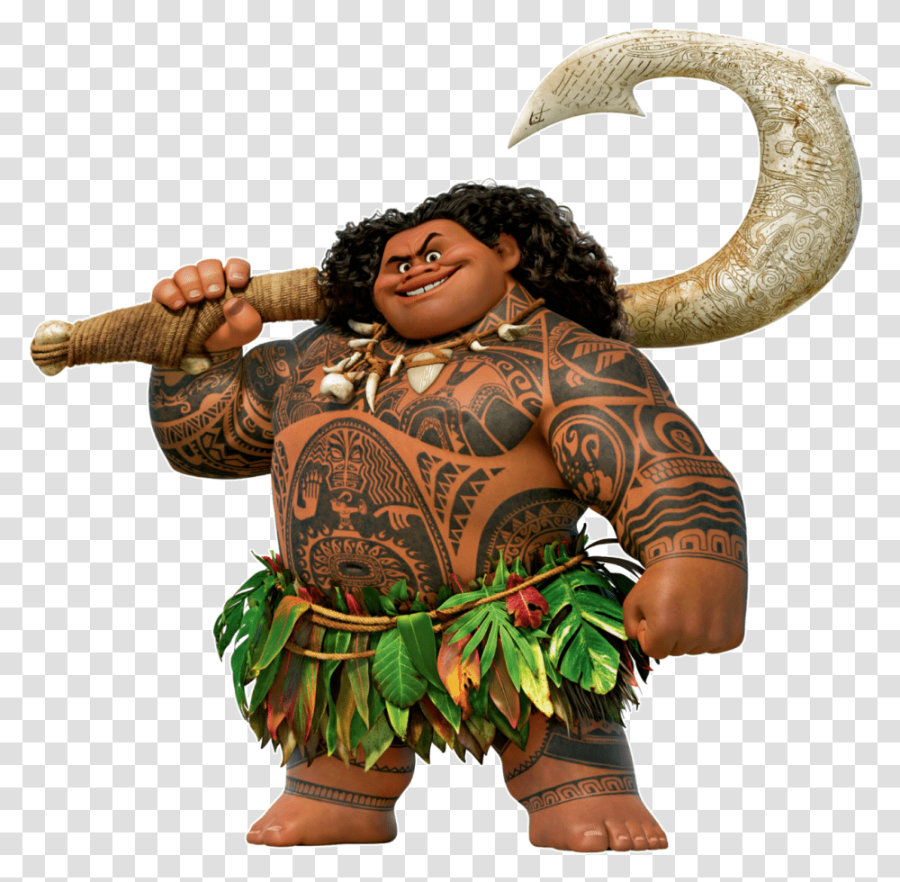 Maui Moana Images Collection For Background, Skin, Person, Costume, Crowd Transparent Png