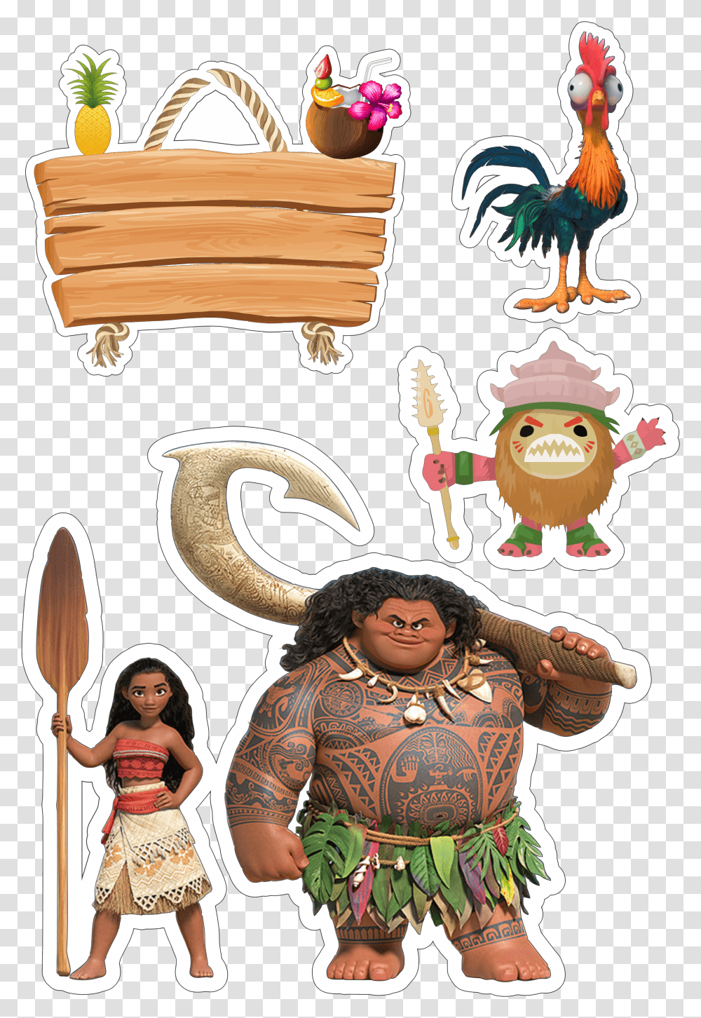 Maui Moana Transparent Png