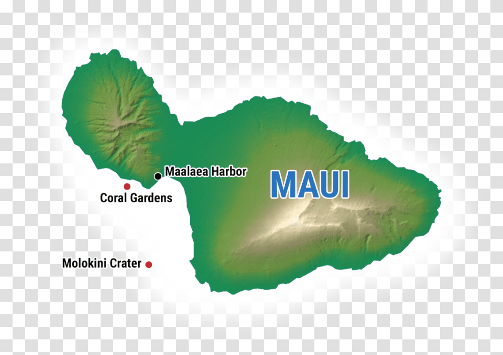 Maui Molokini Map, Land, Outdoors, Nature, Sea Transparent Png