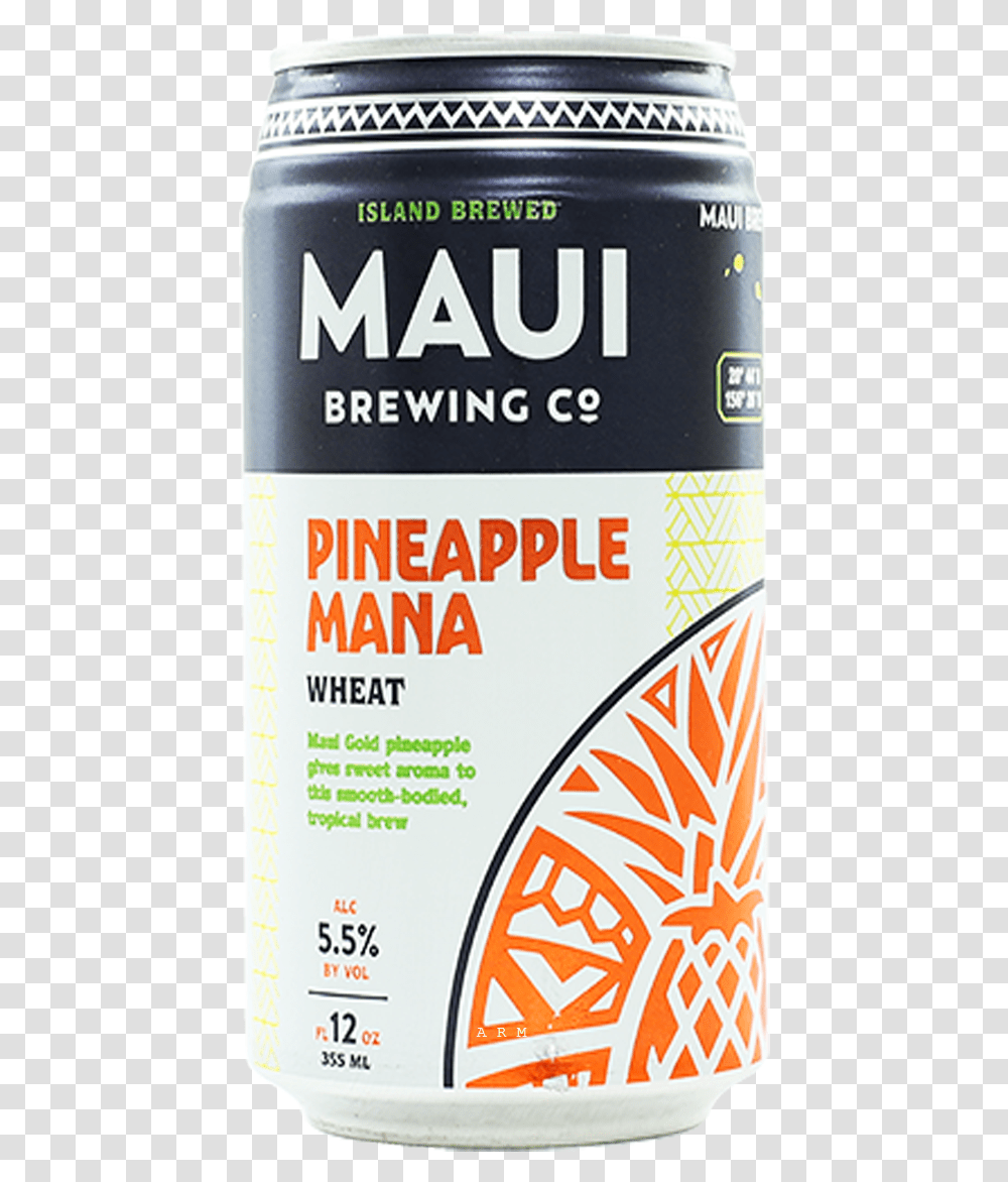 Maui Pineapple Mana, Label, Bottle, Plant Transparent Png
