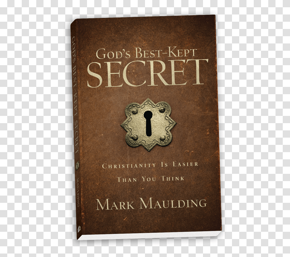 Maulding Godsbestkeptsecret 3d Web Book Cover, Novel, Diary Transparent Png
