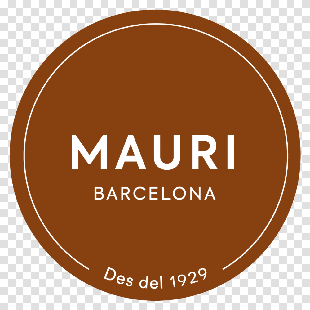 Mauri Barcelona Pastissers Des Del 1929 Circle, Label, Text, Vegetation, Plant Transparent Png