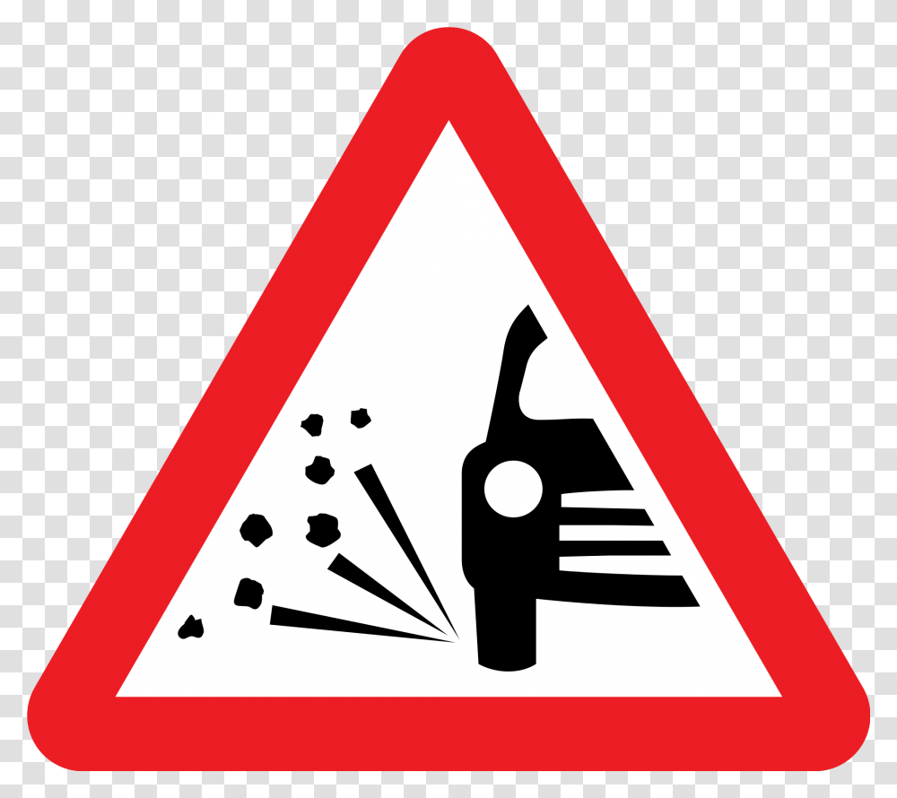Mauritius Road Signs Low Flying Aircraft Road Sign, Triangle Transparent Png