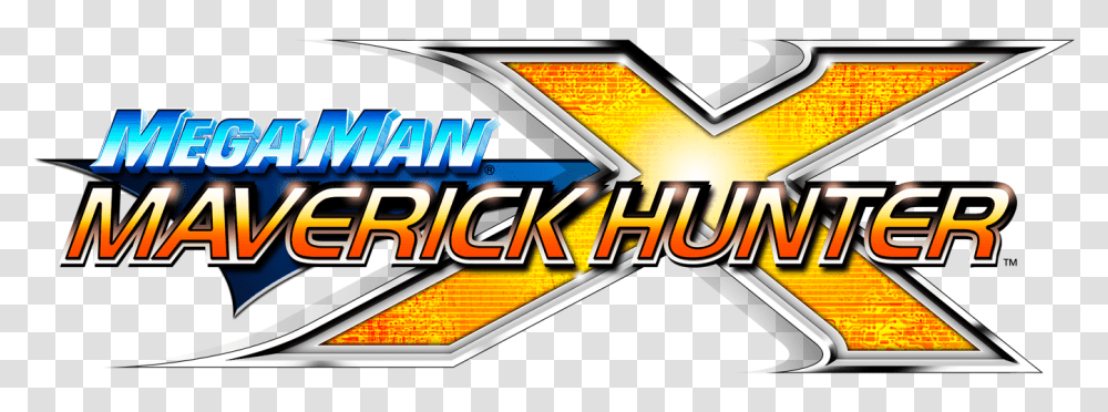 Maverick Hunter X Megaman Maverick Hunter X Logo, Flyer, Advertisement, Word, Kart Transparent Png