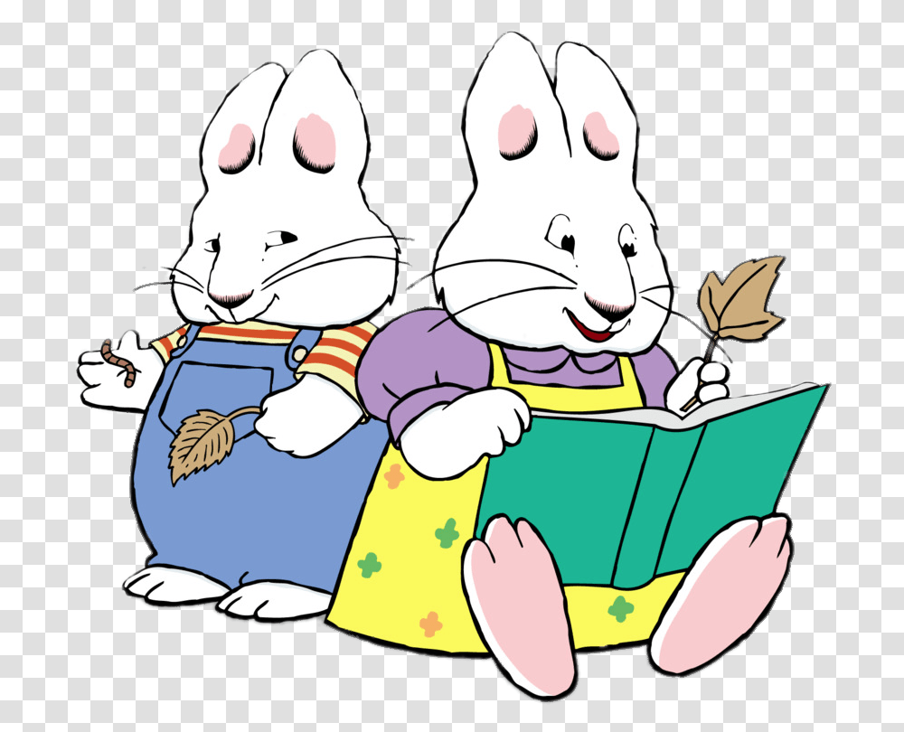 Max And Ruby Looking At Leaves, Meal, Food Transparent Png