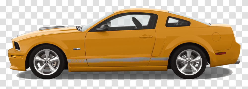Max Img 2009 Mustang Side View, Wheel, Machine, Tire, Spoke Transparent Png