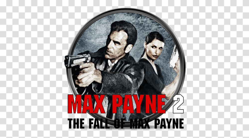 Max Payne Logo Download Image Max Payne 2 Pc Game, Poster, Advertisement, Person, Human Transparent Png