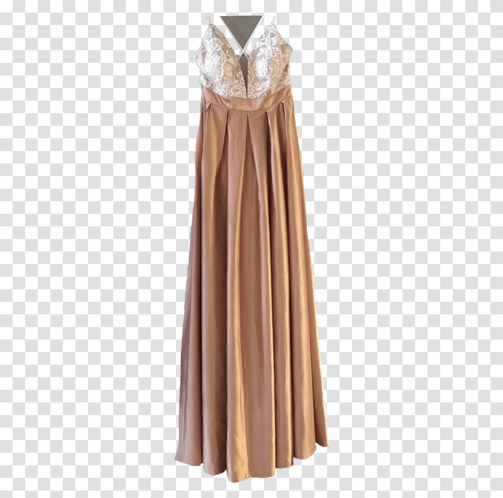 Maxi Dress With Thin Braces And Cross Back Gown, Apparel, Skirt, Evening Dress Transparent Png