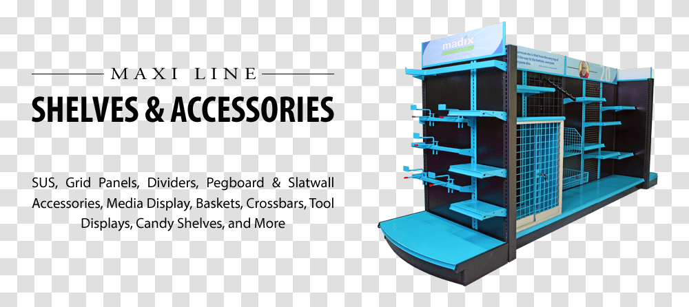Maxi Line Shelves And Accessories, Tabletop, Furniture, Kiosk, Screen Transparent Png