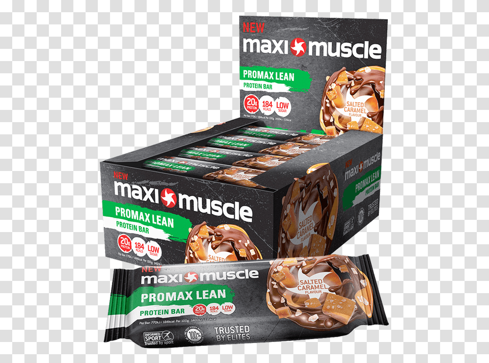 Maximuscle Promax Lean Bars 12x55g Maximuscle Promax Lean Bars, Sweets, Food, Box Transparent Png