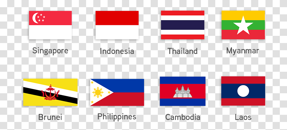 Maxis 8 Asean Country, Flag, Lighting, Word Transparent Png