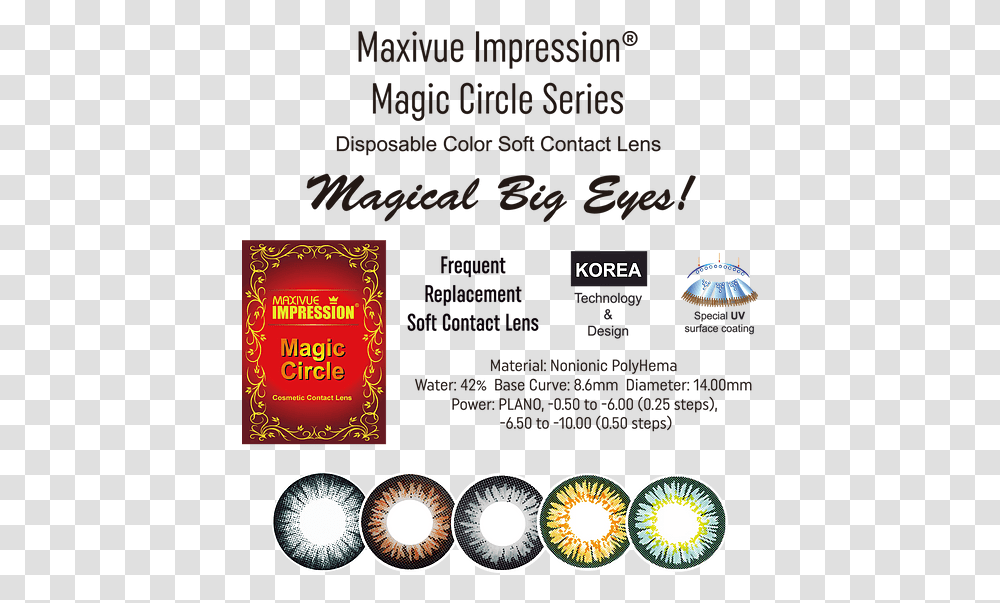 Maxivue Impression Magic Circle Series Dot, Poster, Advertisement, Text, Flyer Transparent Png