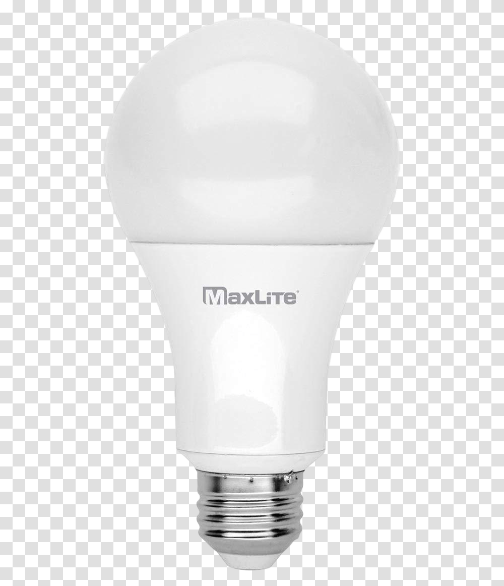 Maxlite Led A19 Bulb 4 Pack 100w Maxlite Bulbs, Light, Lightbulb, Milk, Beverage Transparent Png