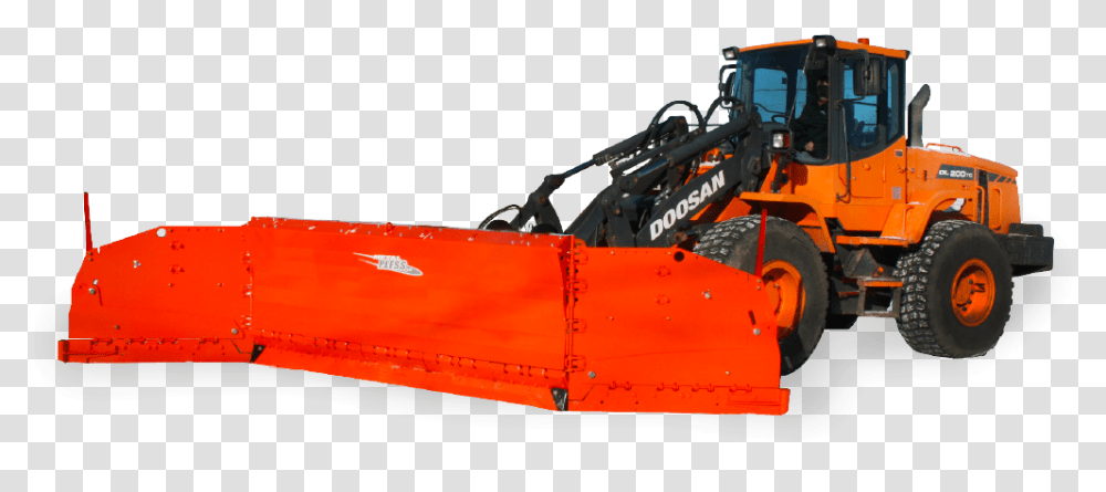 Maxxpro Snow Plow Wheel Loader Snow Blade, Tractor, Vehicle, Transportation, Bulldozer Transparent Png