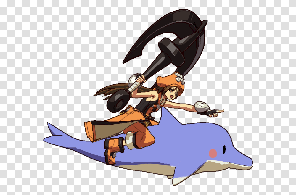 May Dolphin Guilty Gear, Animal, Mammal, Apparel Transparent Png