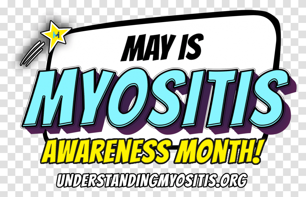 May Is Myositis Awareness Month, Word Transparent Png