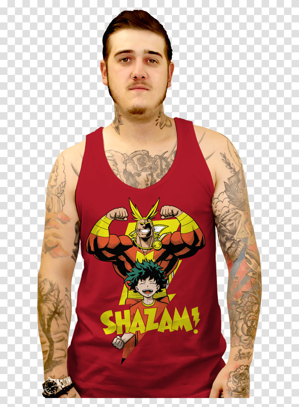 May The Flames Guide Thee Shirt, Skin, Tattoo, Person, Human Transparent Png