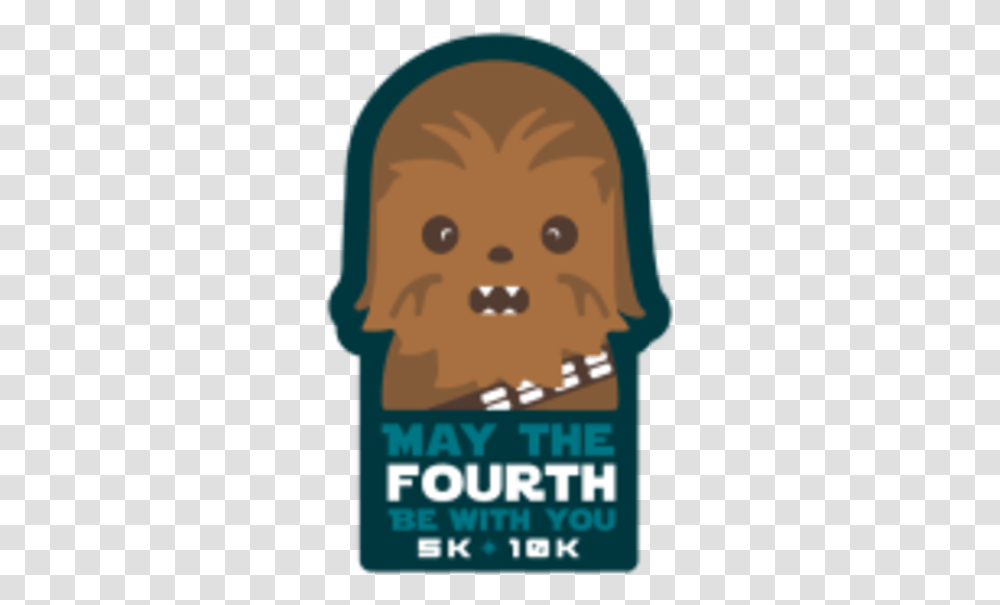May The Fourth Be With You Illustration, Poster, Advertisement, Face, Food Transparent Png