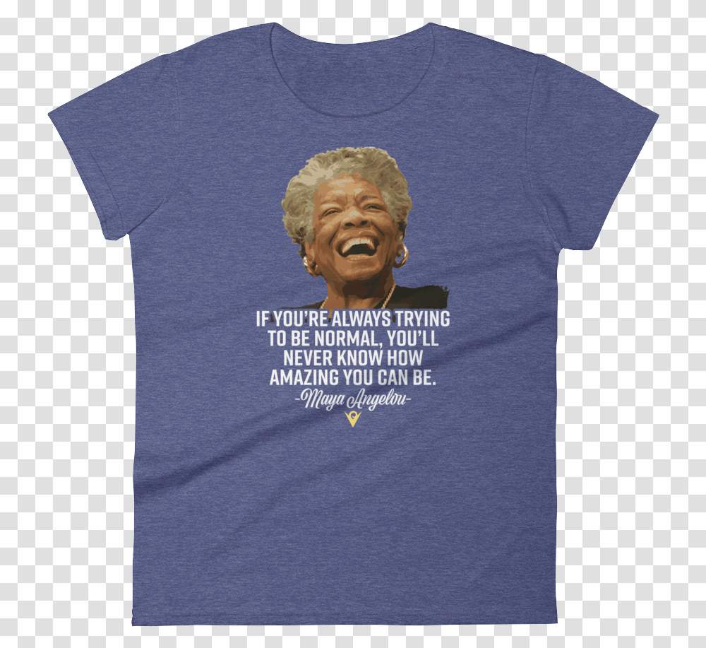 Maya Angelou, Apparel, T-Shirt, Person Transparent Png