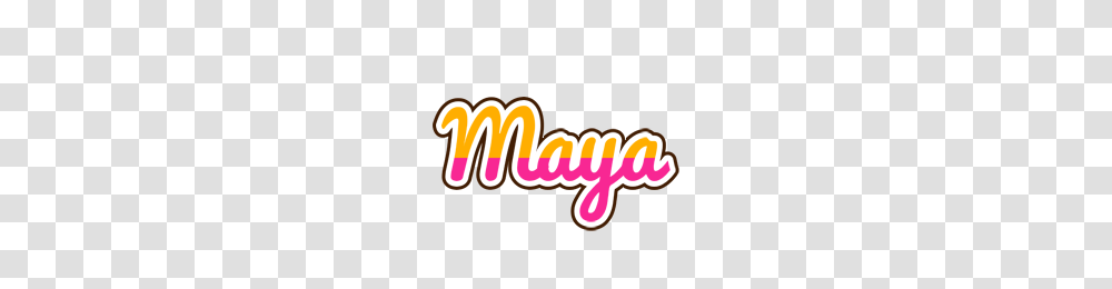 Maya Logo Name Logo Generator, Dynamite, Label Transparent Png