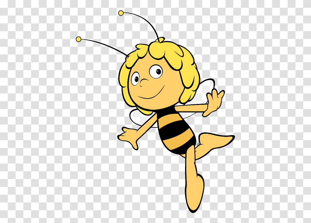Maya Maya Maya Maya Maya Maya The Bee Coloring Pages, Animal, Invertebrate, Insect, Cupid Transparent Png