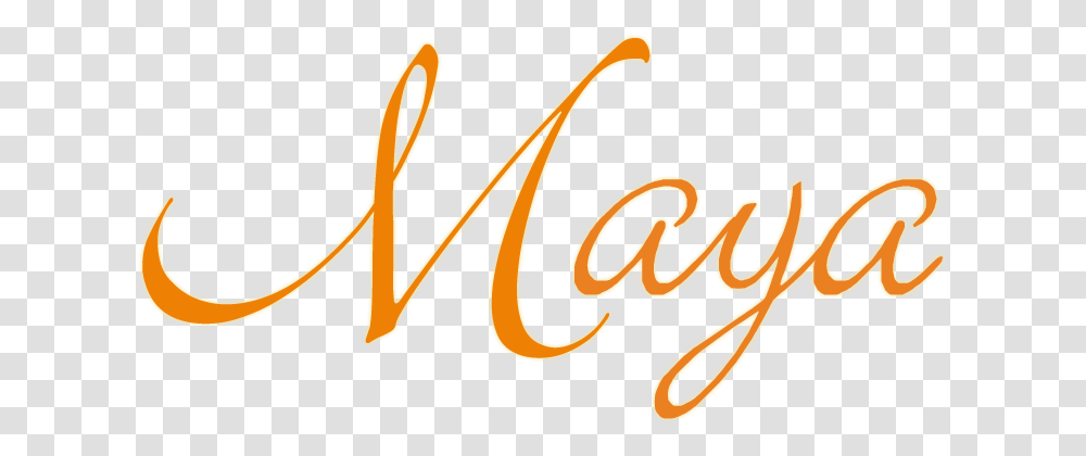Maya Signature For The Name Maya, Calligraphy, Handwriting, Alphabet Transparent Png