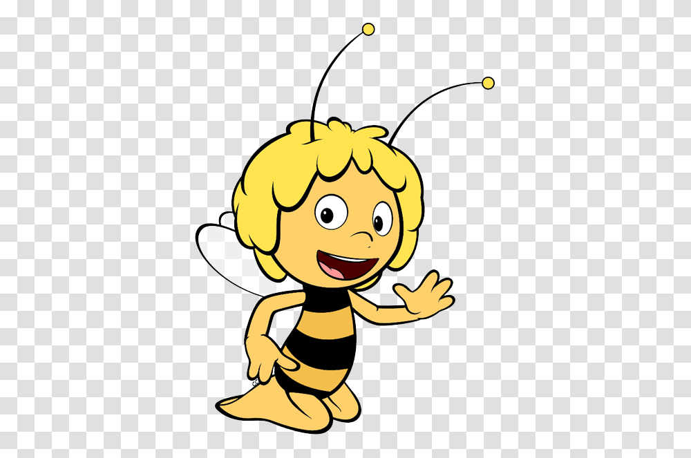 Maya The Bee Clip Art Cartoon Clip Art, Animal, Invertebrate, Insect, Honey Bee Transparent Png
