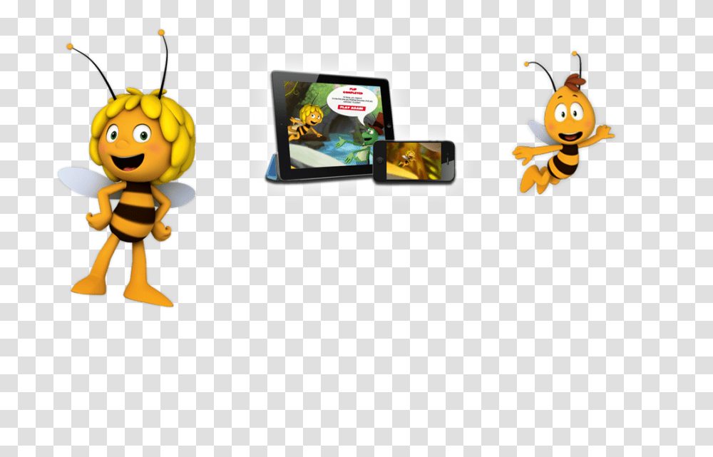 Maya The Bee, Label, Plant, Toy Transparent Png